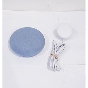 [Light Blue] Google Home Mini Smart Speaker Model H2C - Working